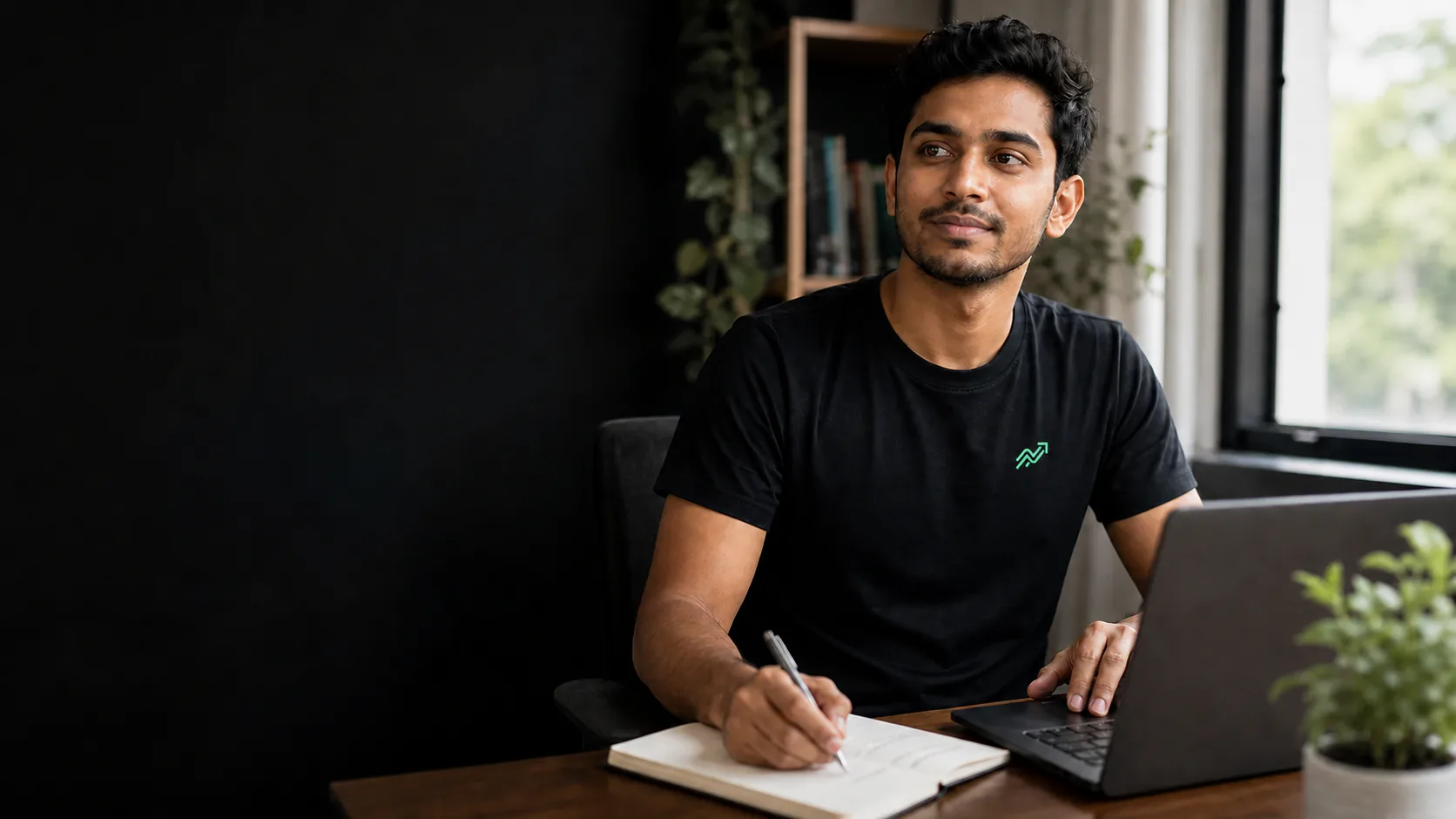 Talent building a verified Talenser profile